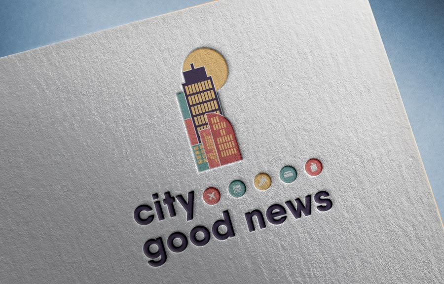 Célia RATTO, Graphiste multimédia à Annecy - Haute-Savoie - Région Rhône Alpes. Design Graphique, Illustration, Web et Vidéo : My Corner Street - mycornerstreet.com devient City Good News - création d'un logo et mise en page d'un flyer A5