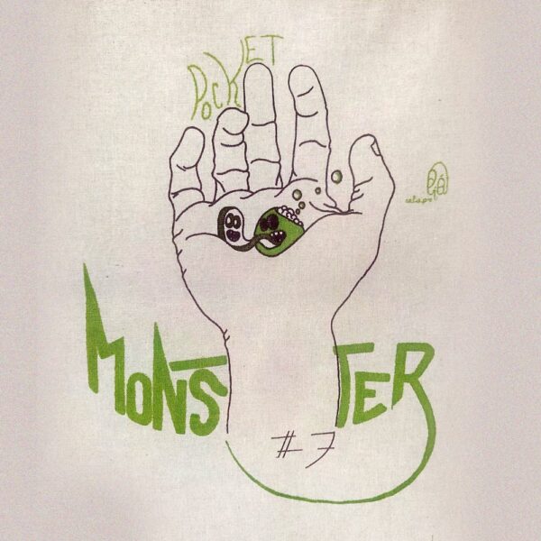 TOTE BAG POCKET MONSTER #6 & 7 - modèle unique