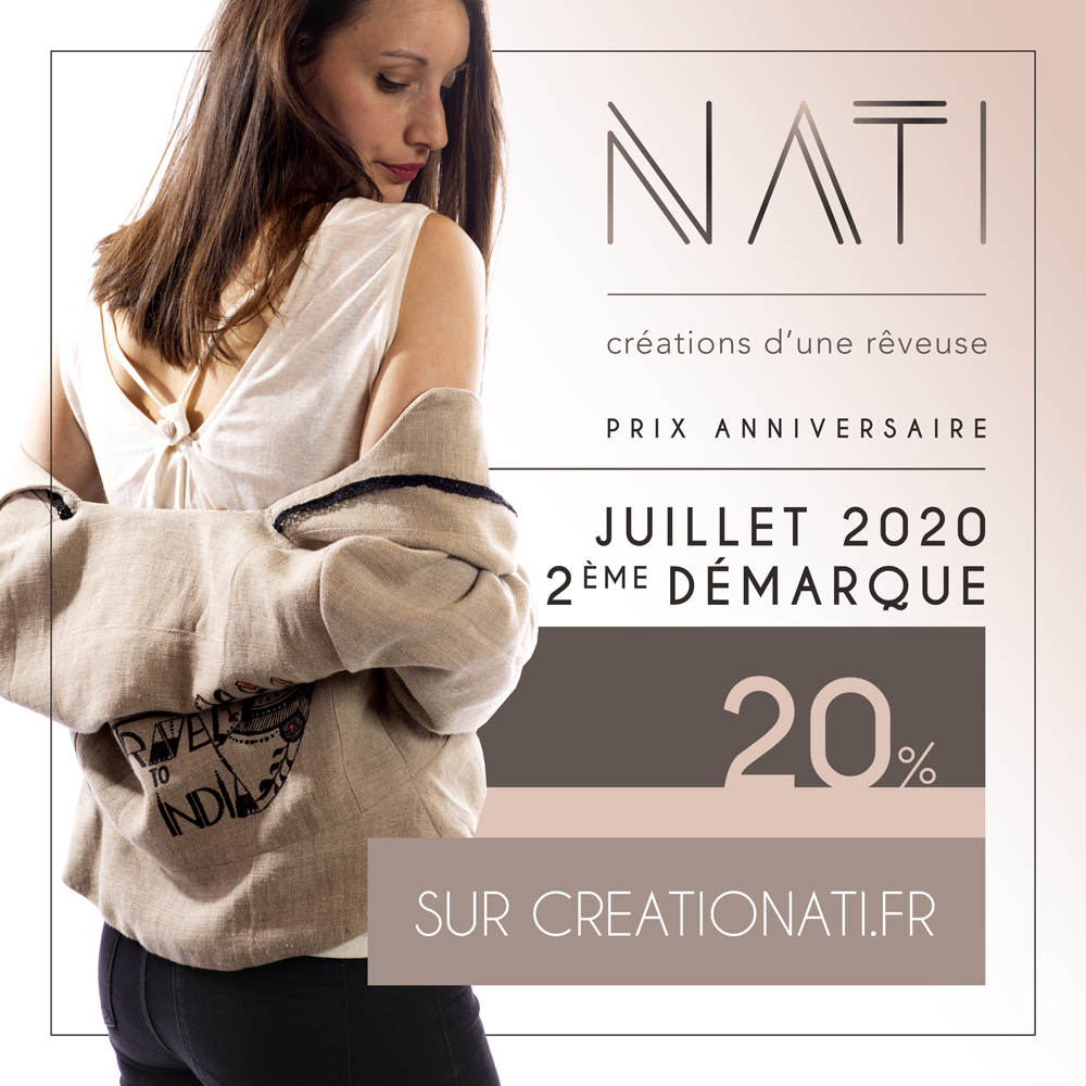 Célia RATTO | Graphiste Freelance à Annecy | Refonte du site web de NATI pour une boutique en ligne