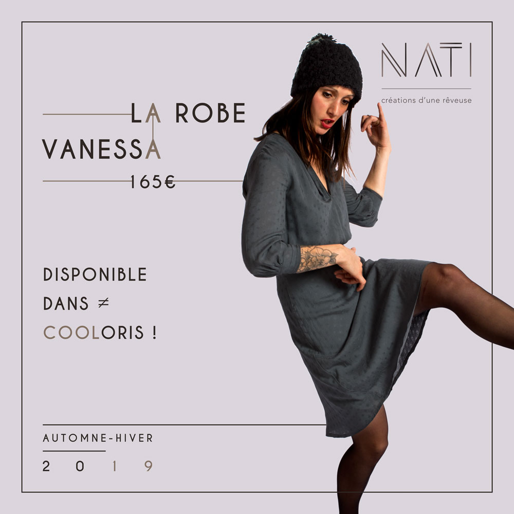 Célia RATTO | Graphiste Freelance à Annecy | Refonte du site web de NATI pour une boutique en ligne