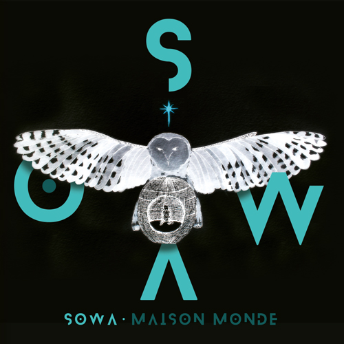 Célia - Graphiste freelance à Annecy : création de la pochette du premier EP de SOWA - Maison Monde - CD Cover